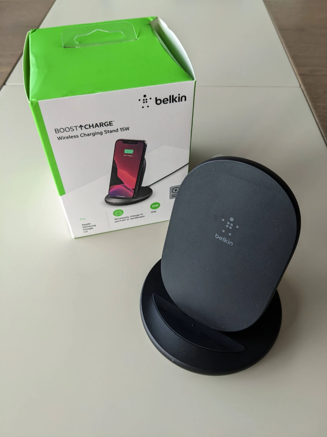Belkin Wireless Charging Stand USB-C 15W