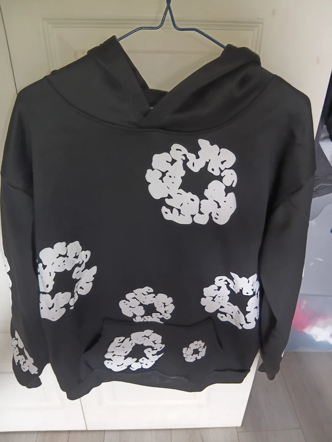 Selling denim tear hoodie for 15 dollars need gone asap