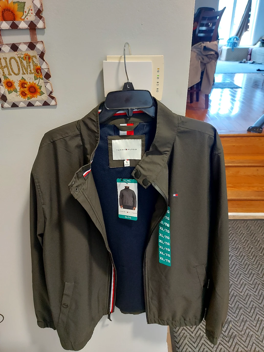 Tommy Hilfiger Olive Green Jacket