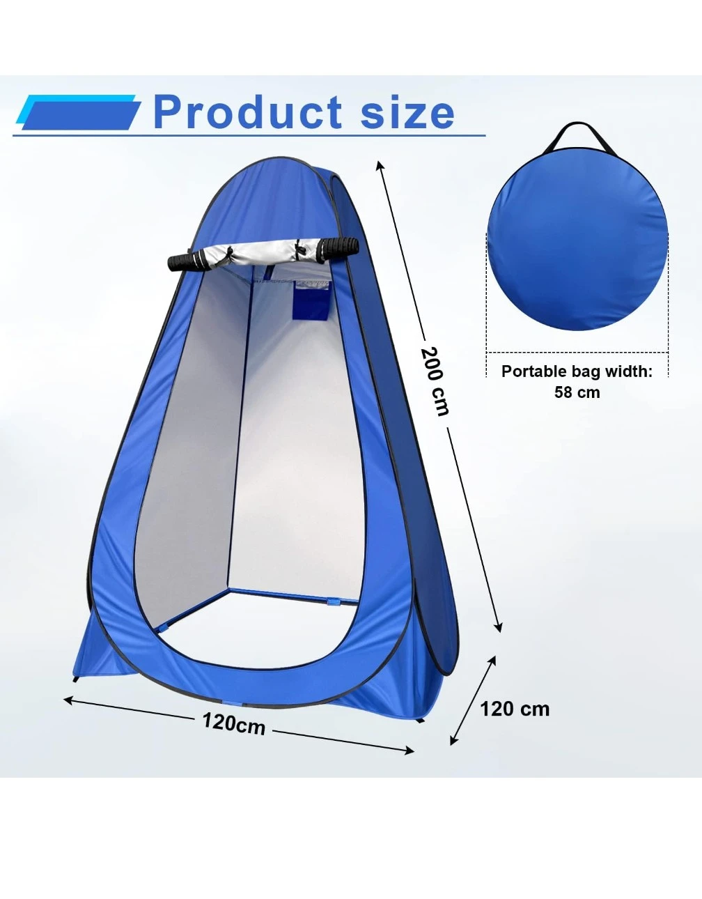 POP UP CHANGING TENT - photo 2