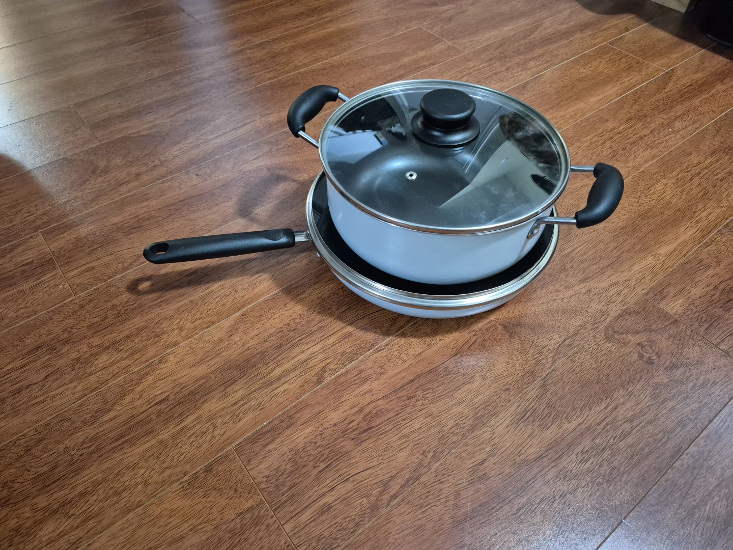 Non-stick pan and pot set - photo 3