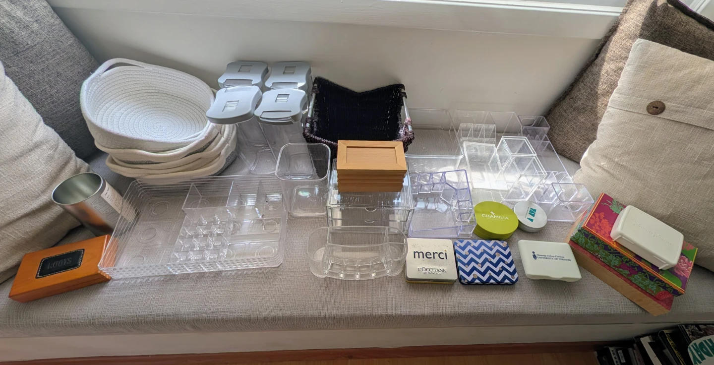 Assorted Home Storage and Organizers