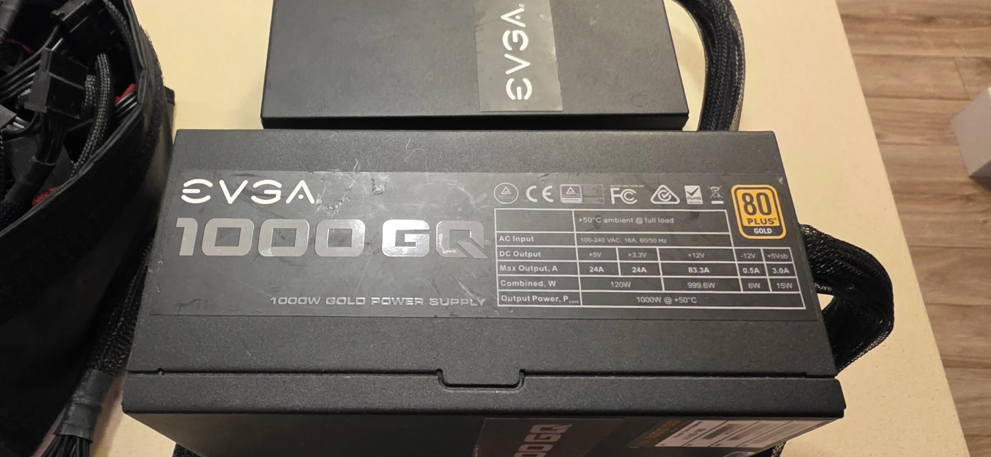 EVGA 1000 GQ Power Supply Unit x2 - photo 5