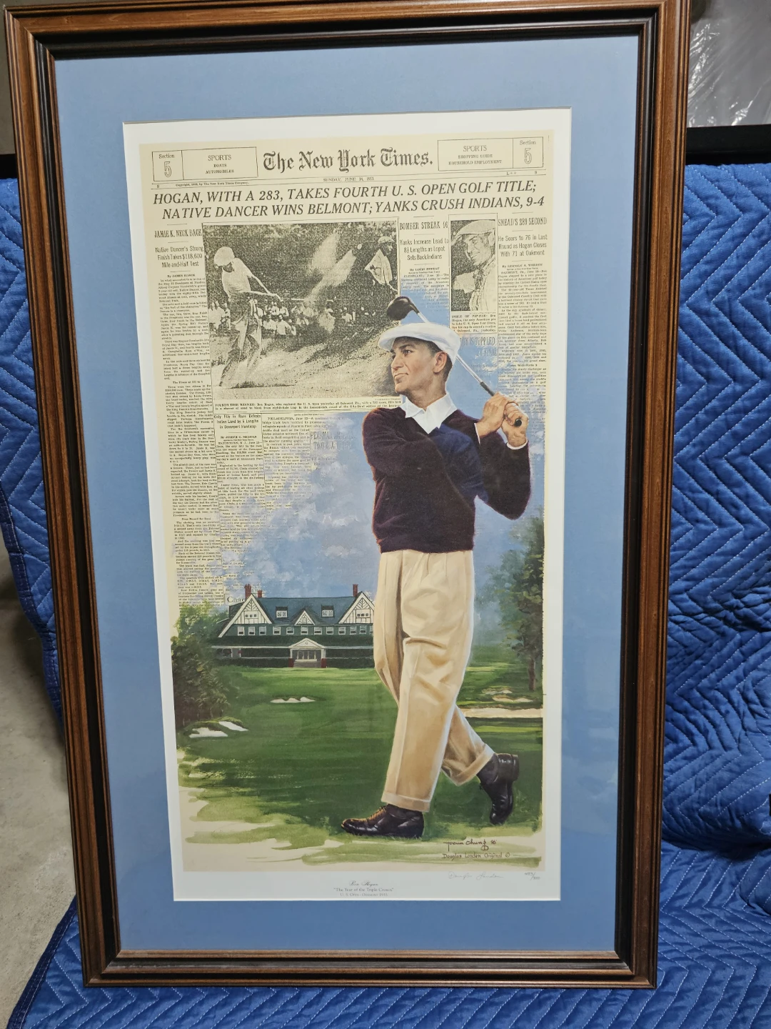 Professionally Framed Golf Prints - photo 4