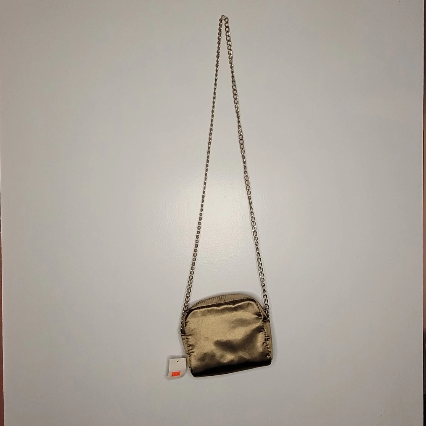 Design Lab Gold Satin Crossbody Bag - photo 2