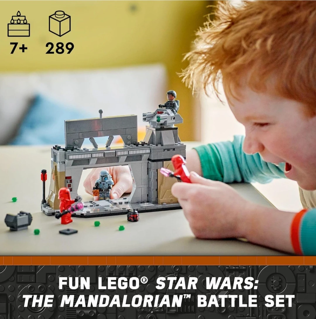 🥳NEW🤩 LEGO 75386 Star Wars Paz Vizsla & Moff Gideon Battle Set - photo 2