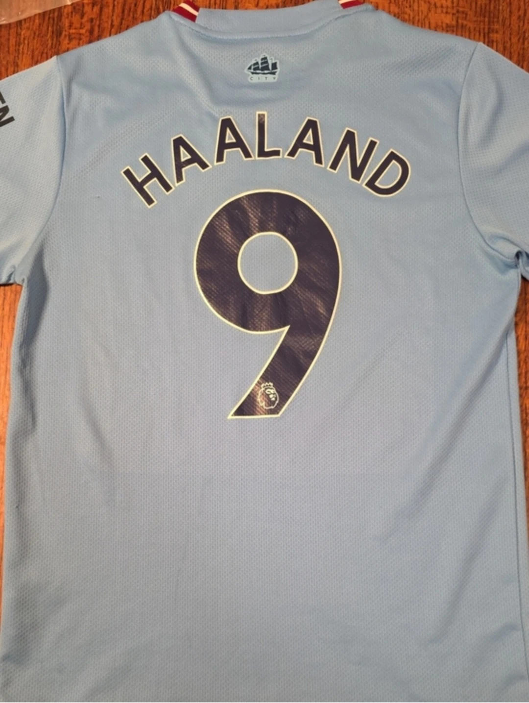 Haaland #9 Manchester City 2022-23 Treble Winning season Jersey