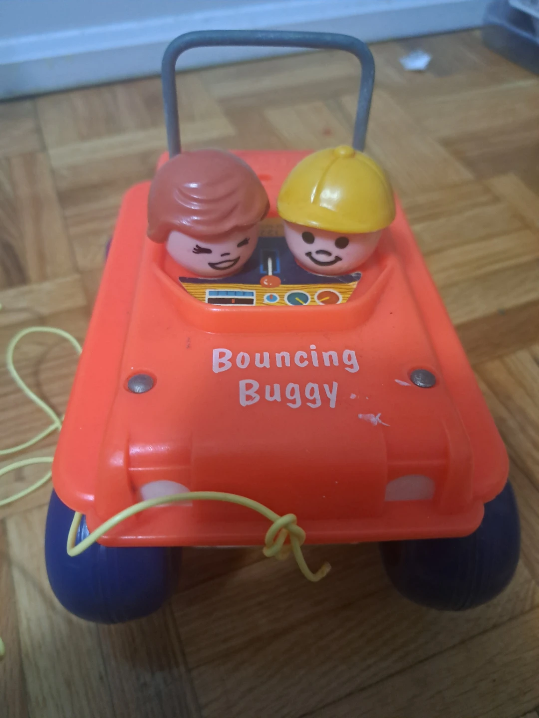 Vintage Fisher-Price Bouncing Buggy Toy - photo 2
