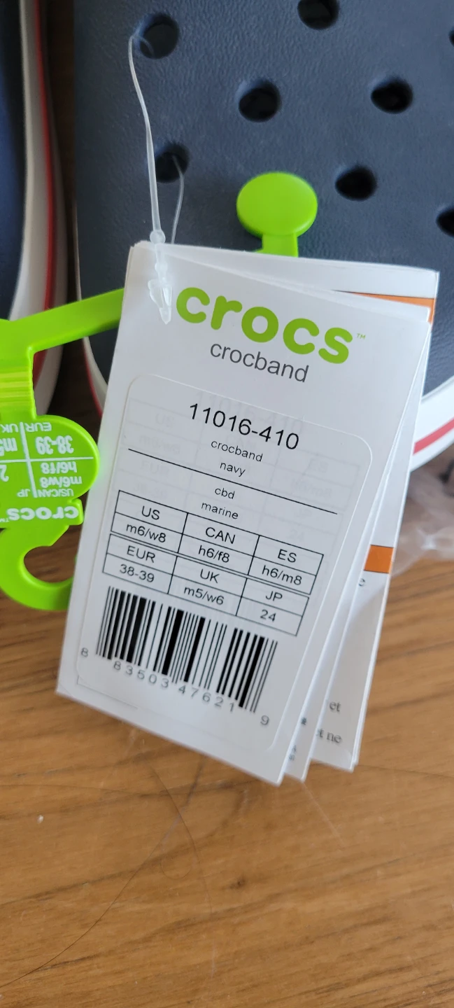 New Crocs Crocband Navy Clogs - photo 3