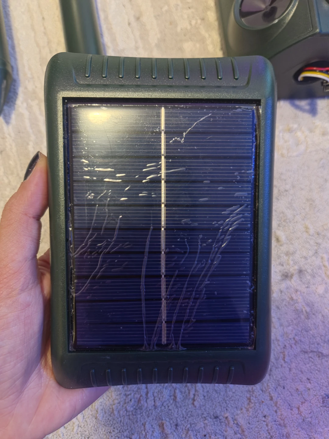 Garden Solar Ultrasonic Vibration Buzzer Animal Repeller - photo 3