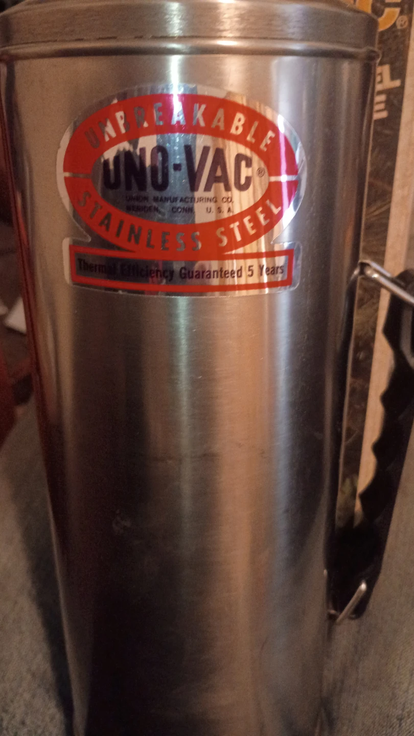 UNO-VAC Unbreakable Stainless Steel Vacuum Bottle