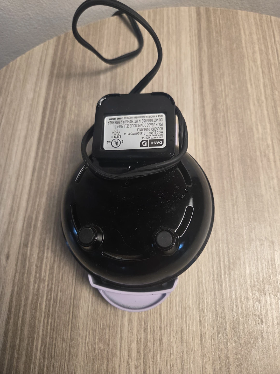 Dash Mini Waffle Maker - Lavender - photo 3