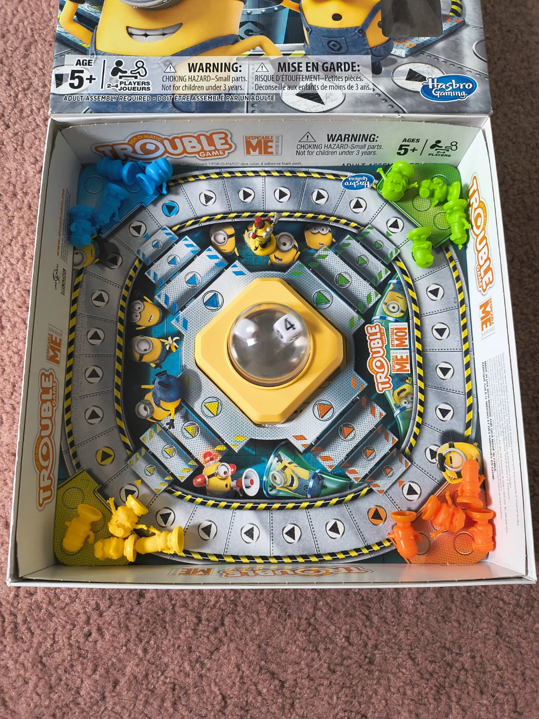 Hasbro Pop-O-Matic Trouble Despicable Me Game🏈 - photo 2