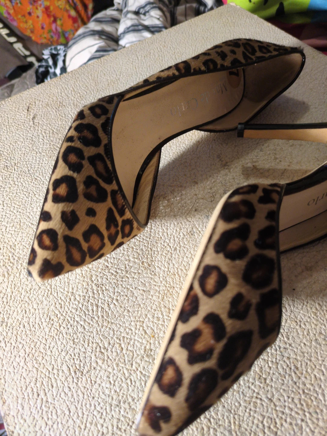 Max de Carlo Leopard Print Heels - photo 4