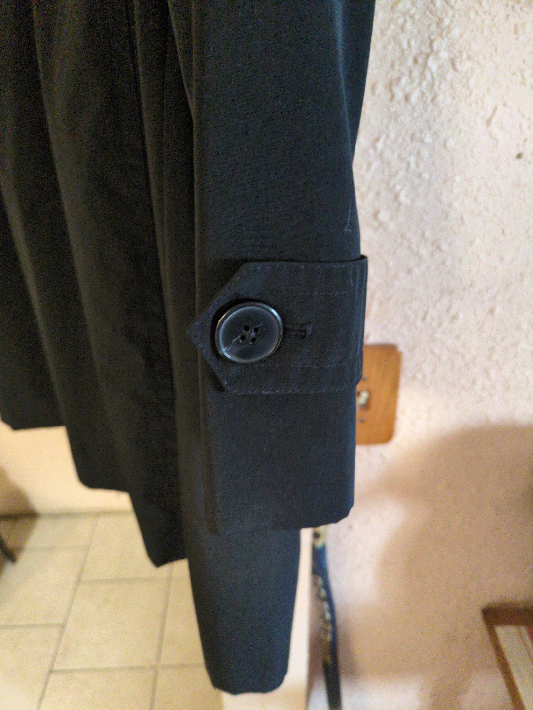 London Fog Trench Coat - Black - photo 4