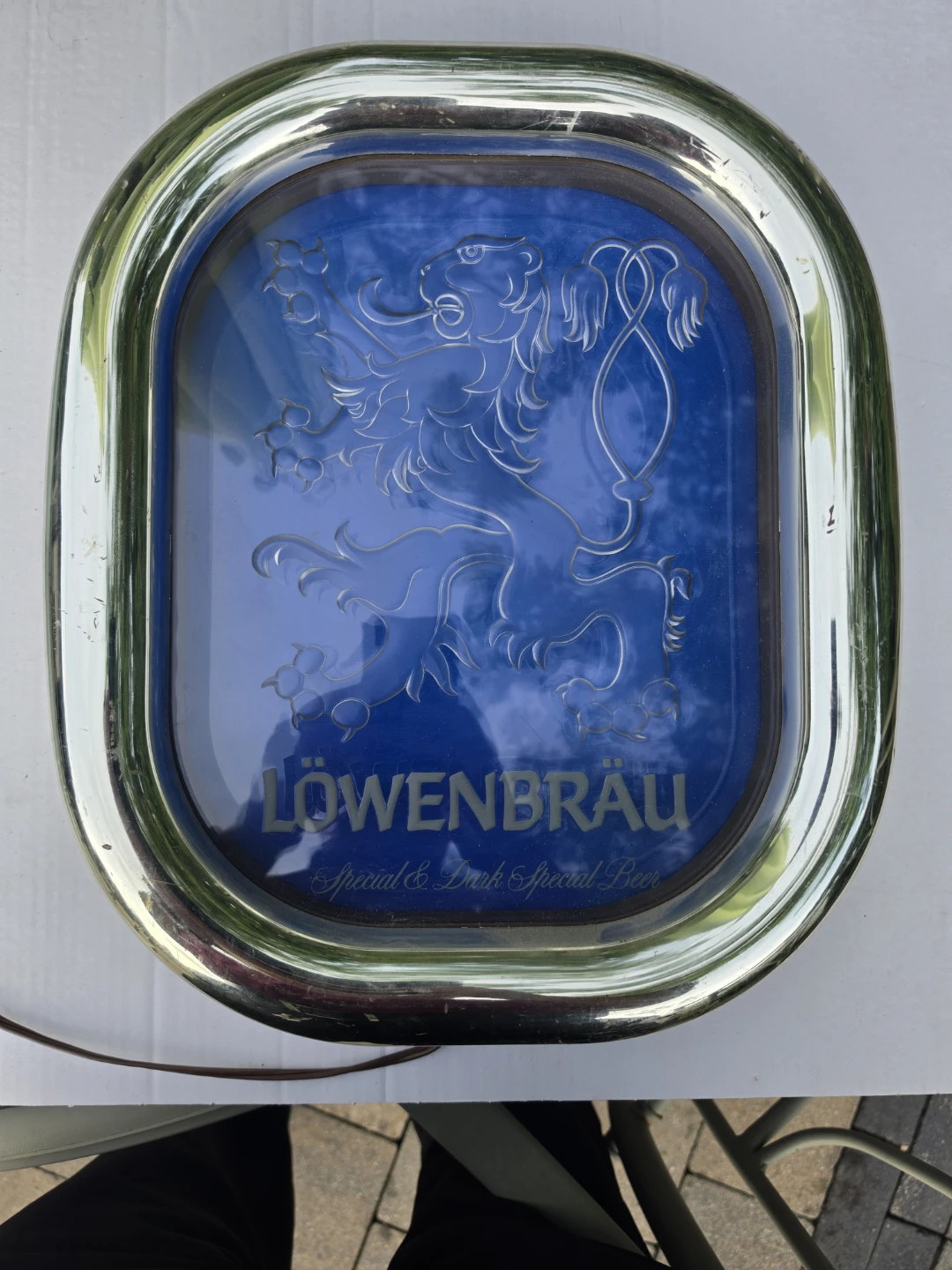 Vintage Lowenbrau Illuminated Wall Sign