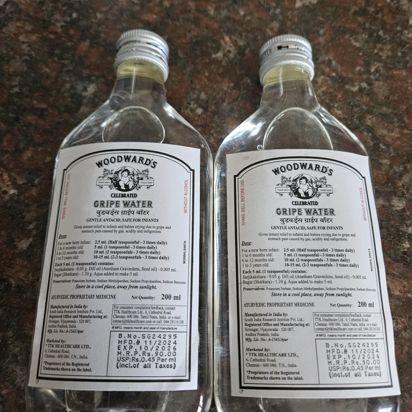 Brand new Bottles of Woodward's Gripe Water - photo 5