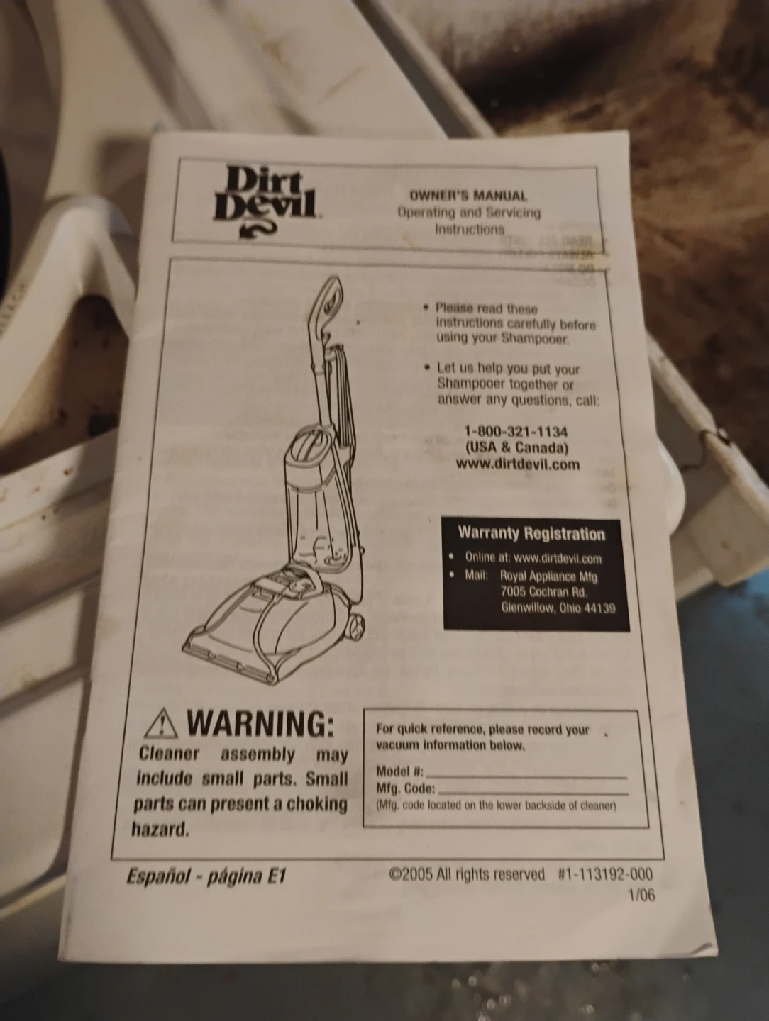 Dirt Devil Carpet Shampooer - photo 2