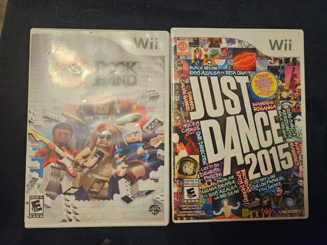 2 wii games lot
