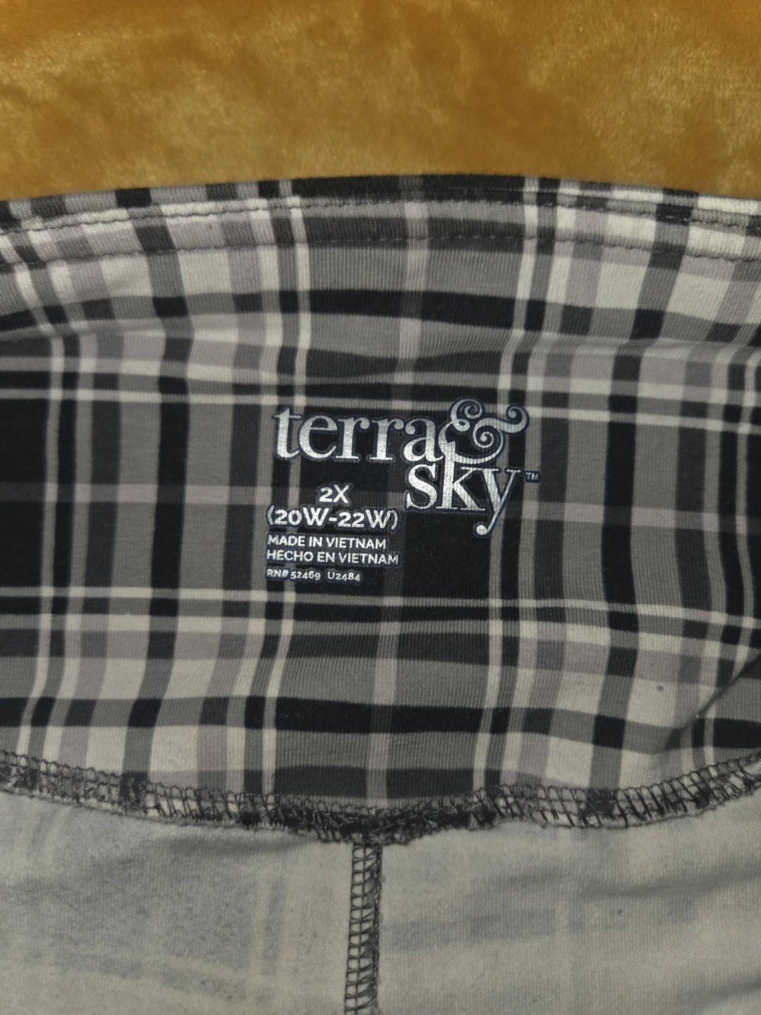 Terra & Sky Plaid Leggings - photo 2