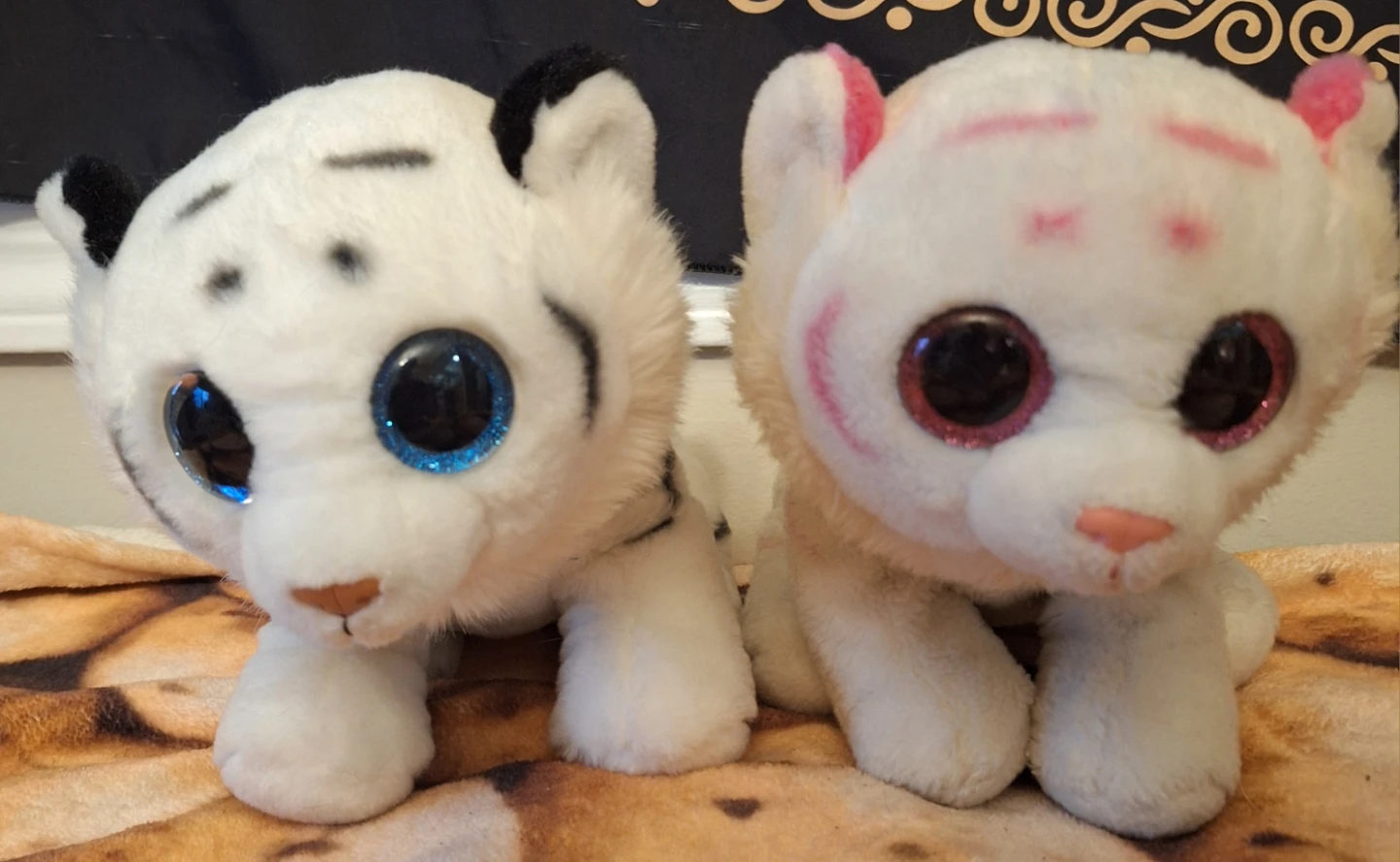 Ty Beanie Boos Set of 2 Stuffed Tigers