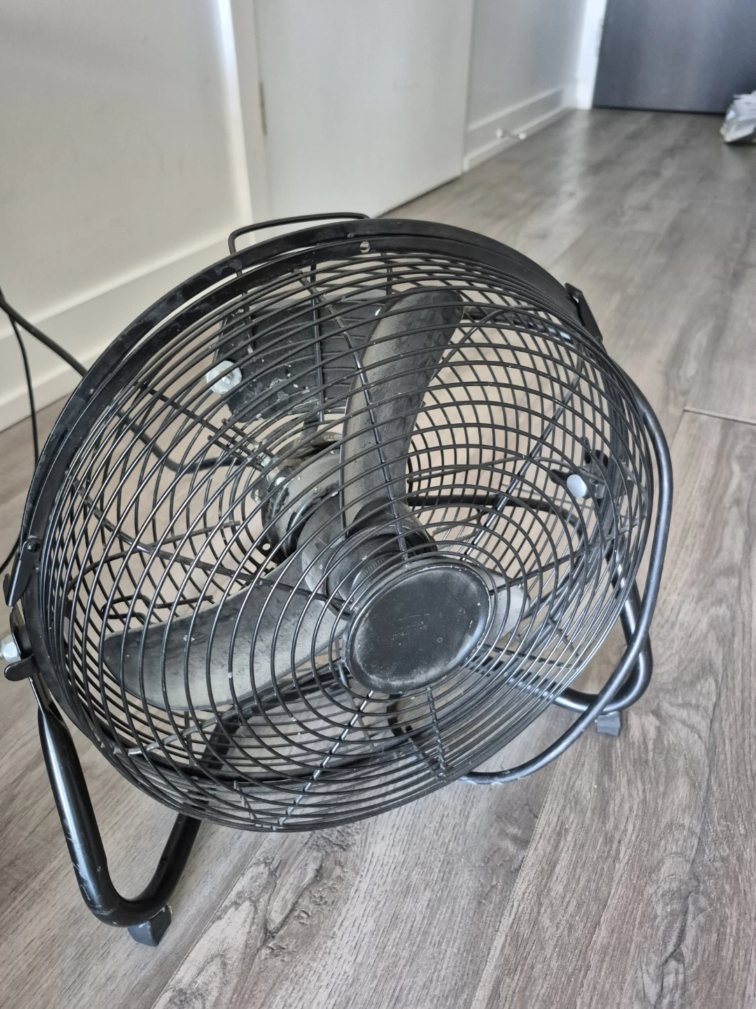 Black Floor Fan