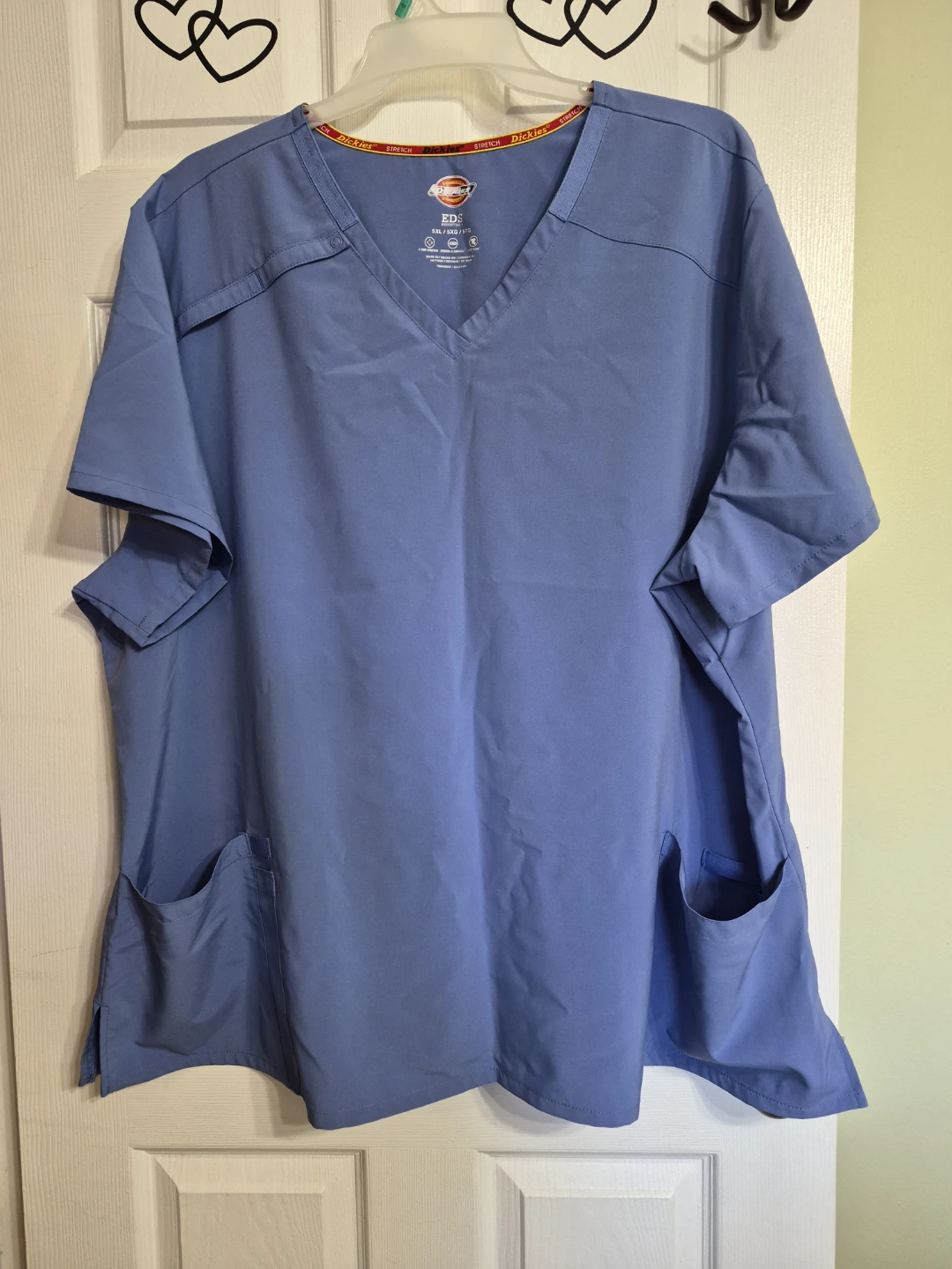 Dickies size 5X Nursing Medical Scrub Top