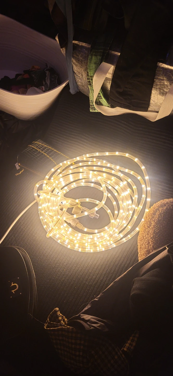 20 foot indoor/outdoor Warm White LED Rope Light - photo 3