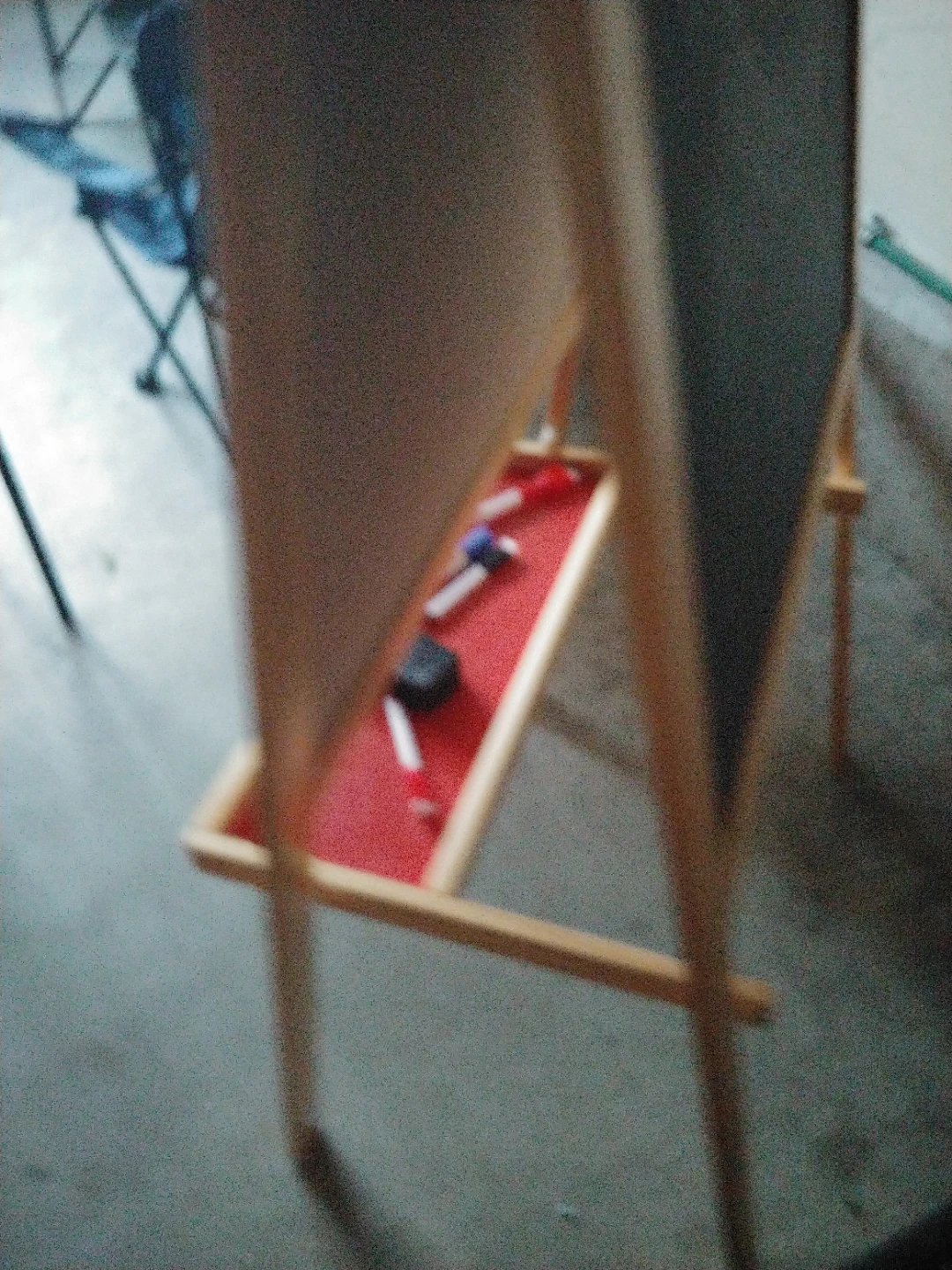 Wooden Easel Whiteboard and Chalkboard - photo 4