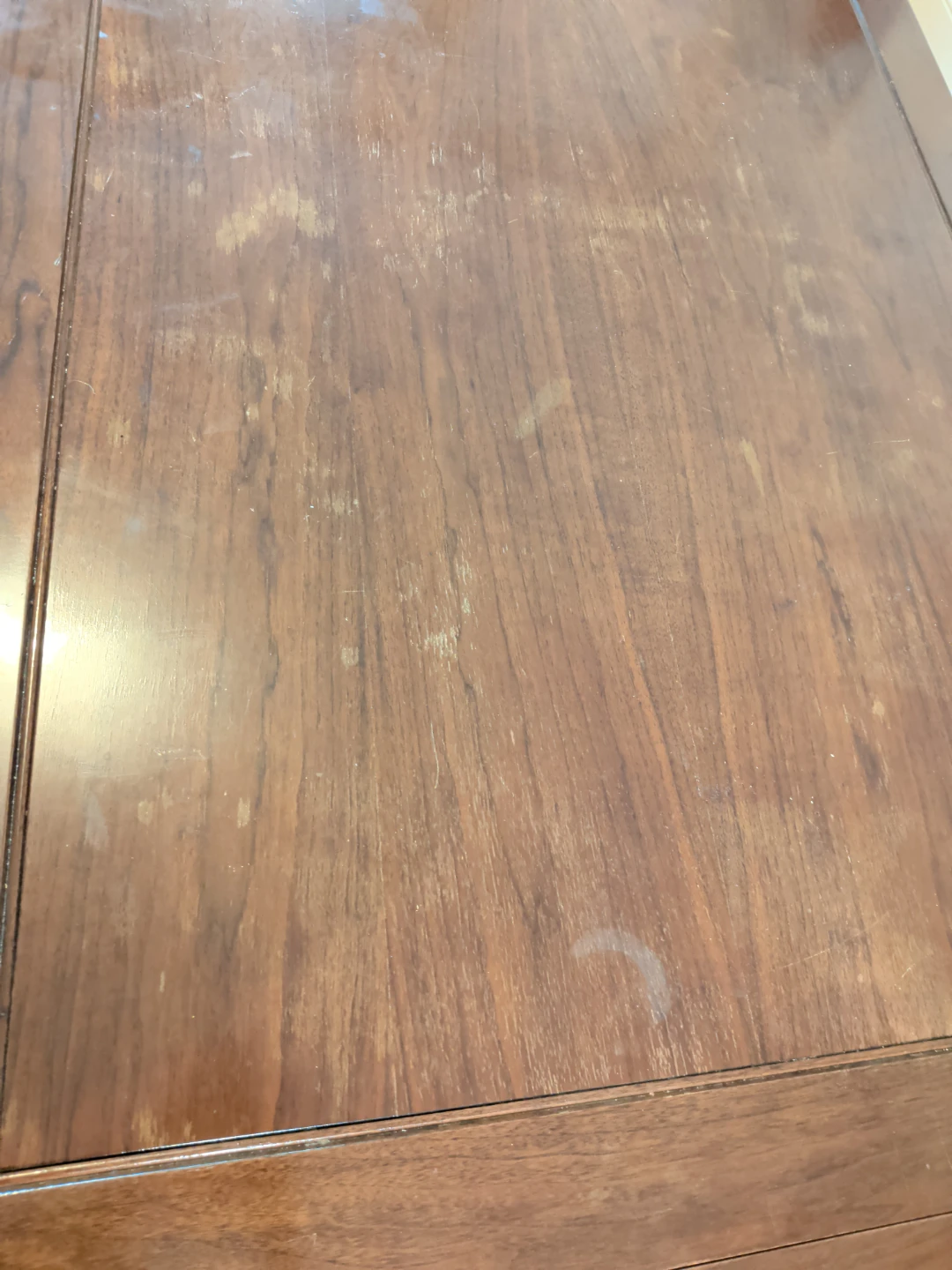 Vintage Dark Wood Extendable Dining Table - photo 4