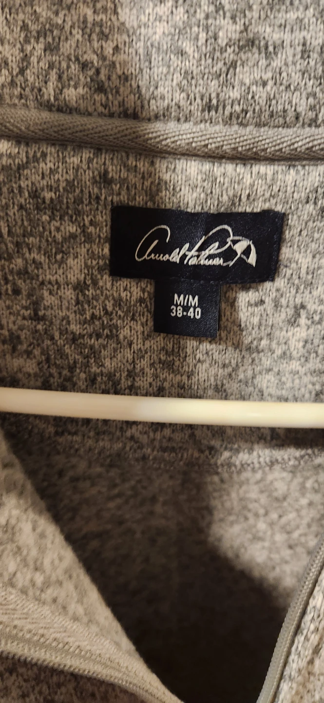 Arnold Palmer Grey Quarter-Zip Sweater - photo 2
