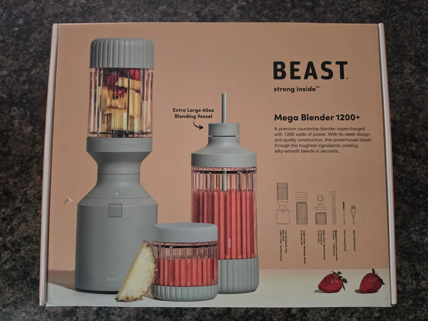 Beast Health Blender Mega 1200 Plus Premium Personal Blender