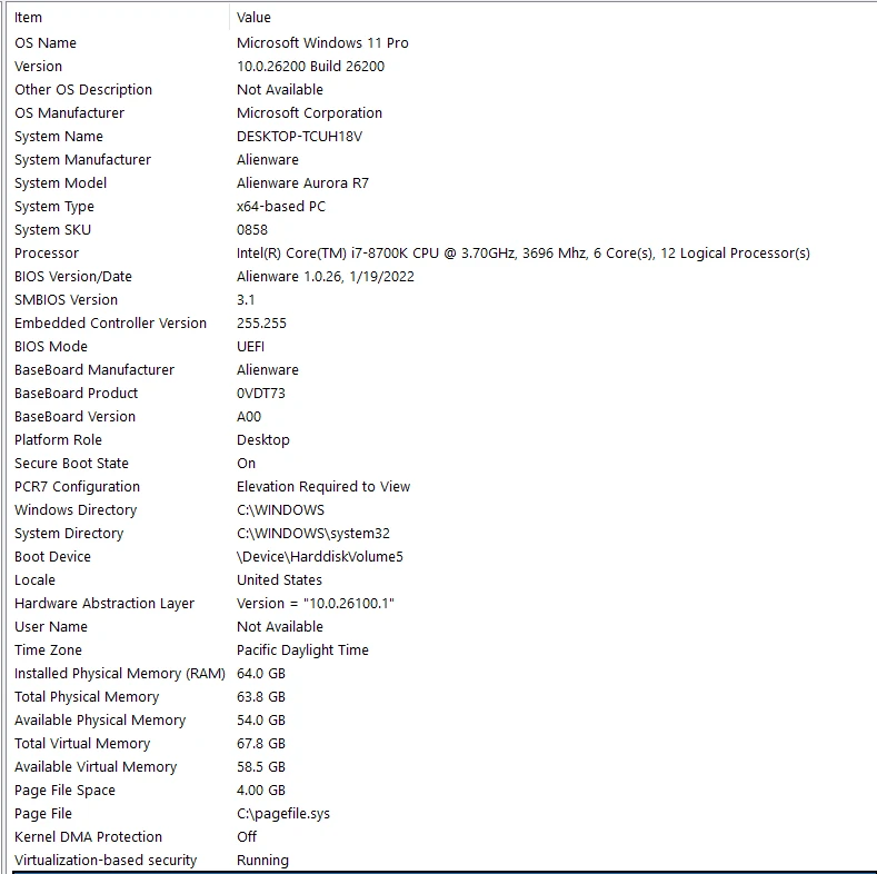 Alienware Aurora Desktop and APC Back-UPS - photo 4