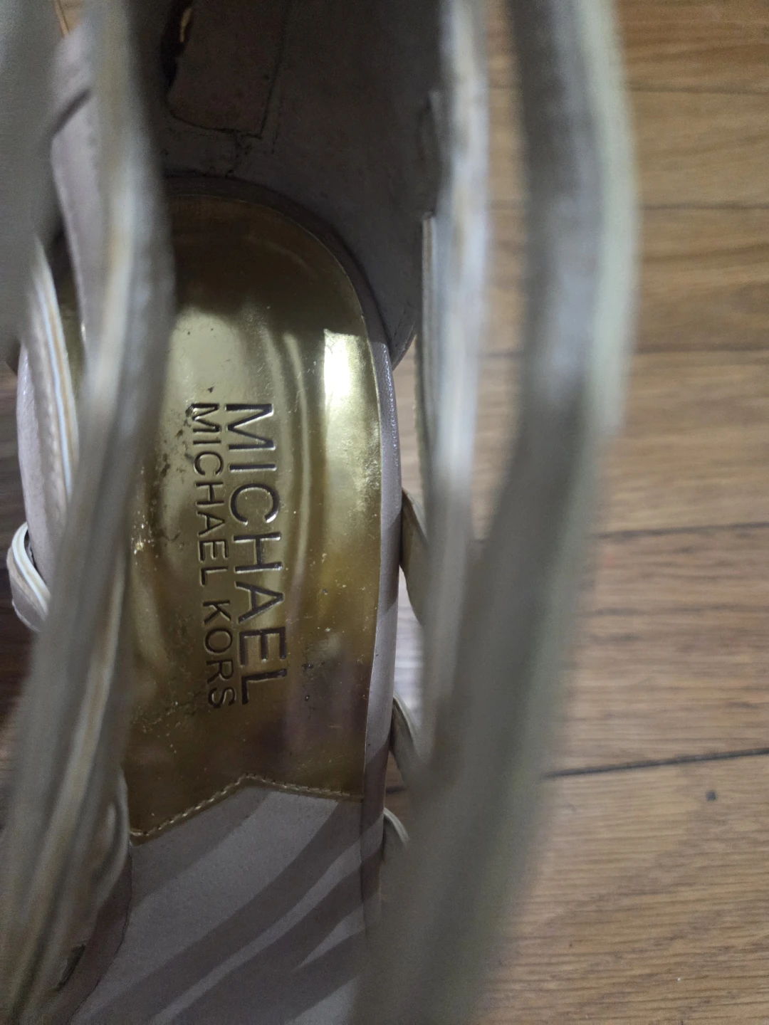 Michael Kors Beige Gladiator Heels - photo 2