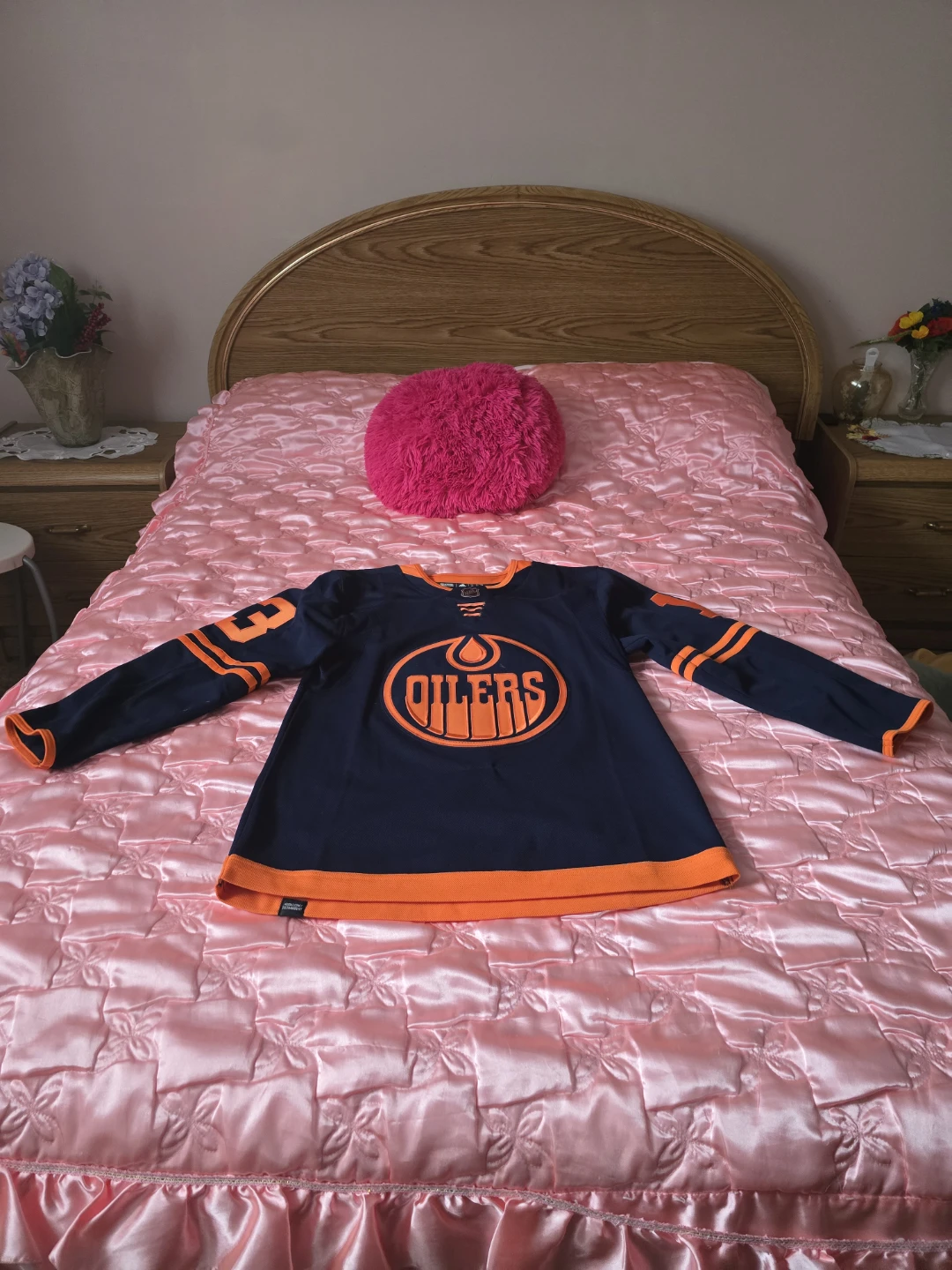 Adidas Edmonton Oilers Puljujarvi Jersey