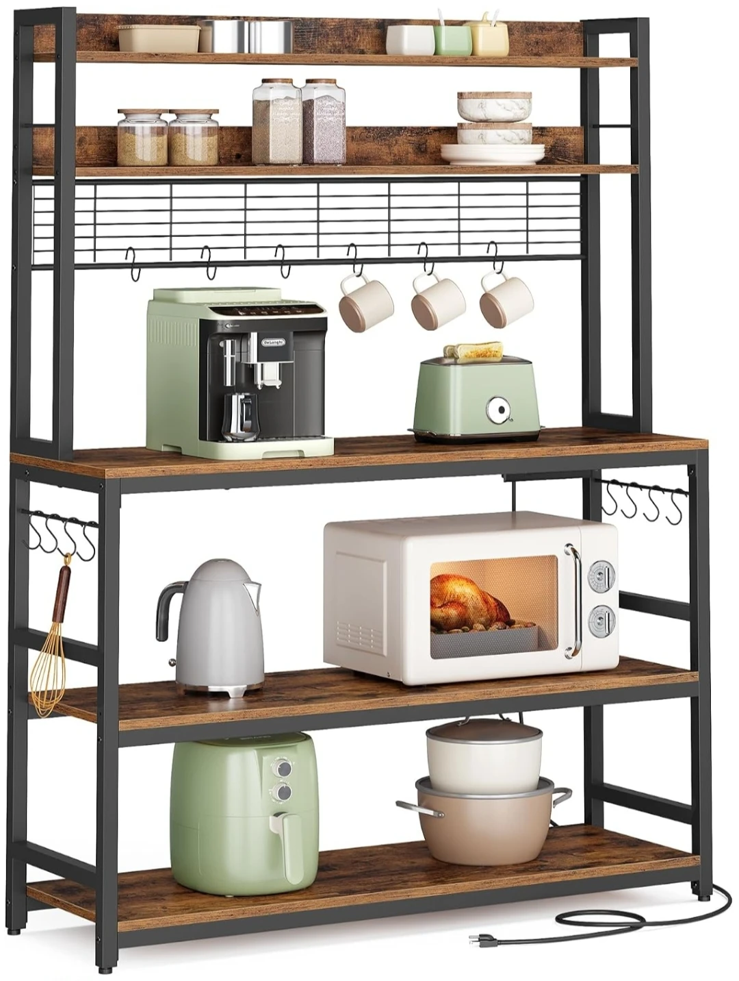Industrial Style Kitchen Baker's Rack