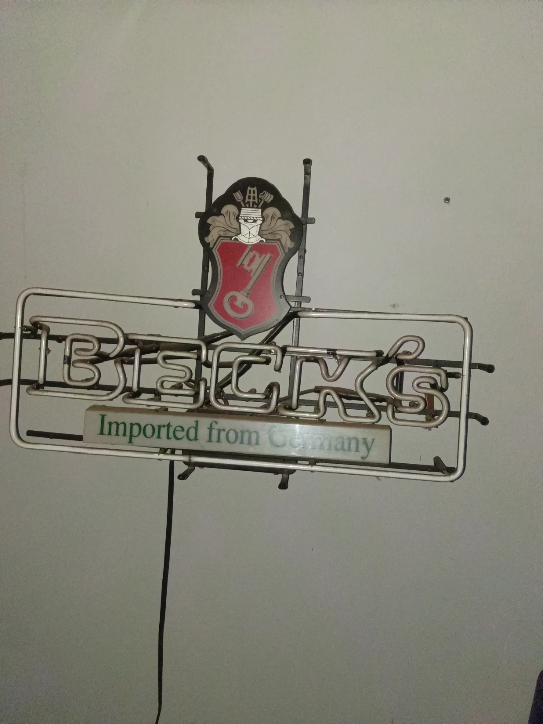 Beck's Neon Beer Sign