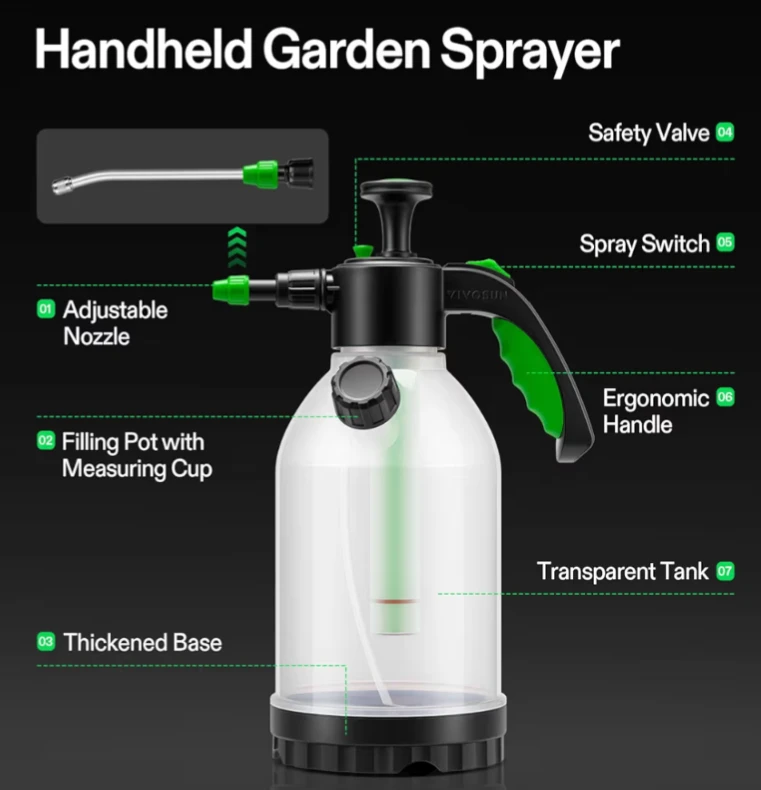 Handheld Garden Sprayer - photo 2