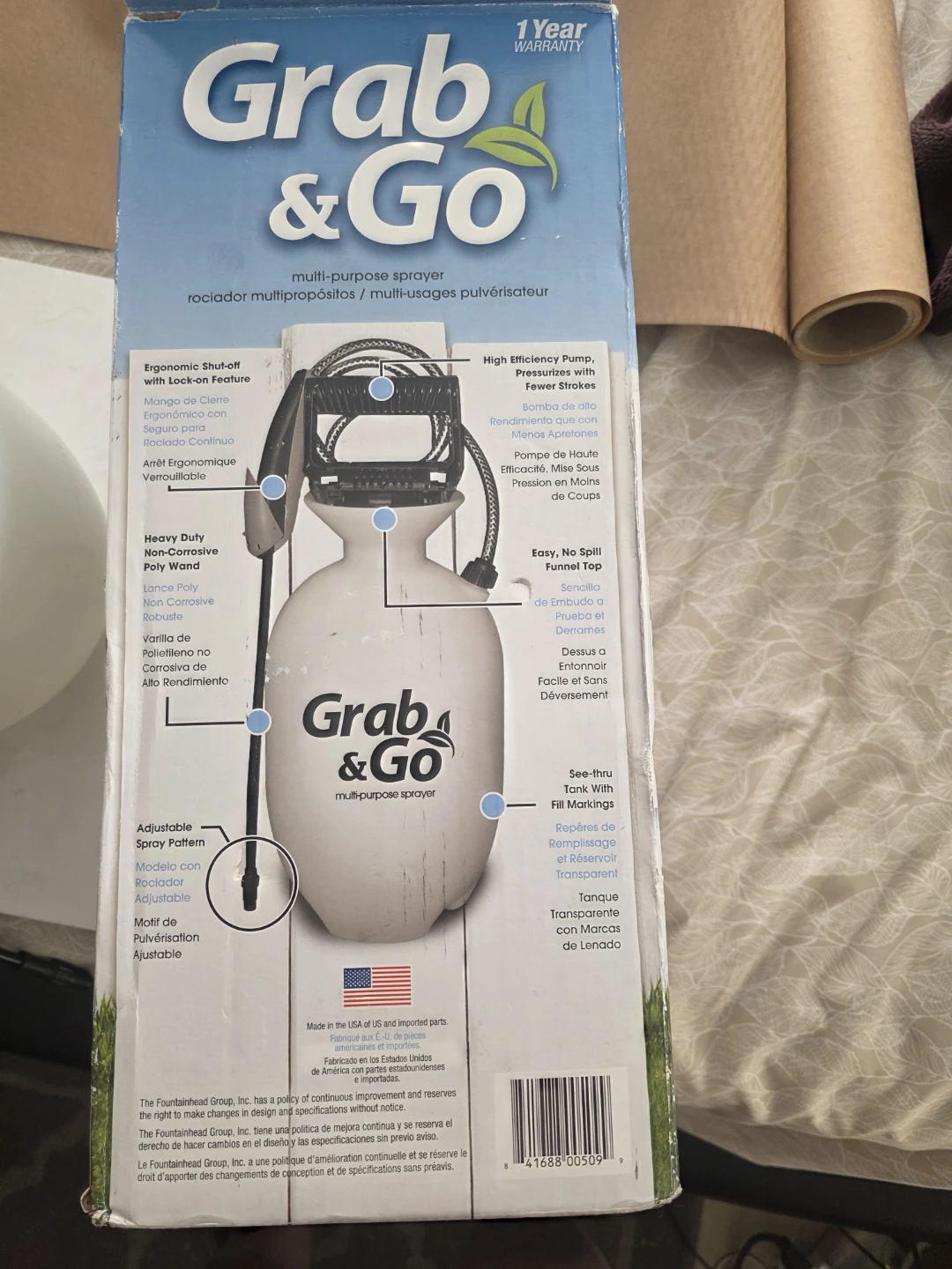 Grab & Go 1 Gallon Multi-Purpose Sprayer - photo 2