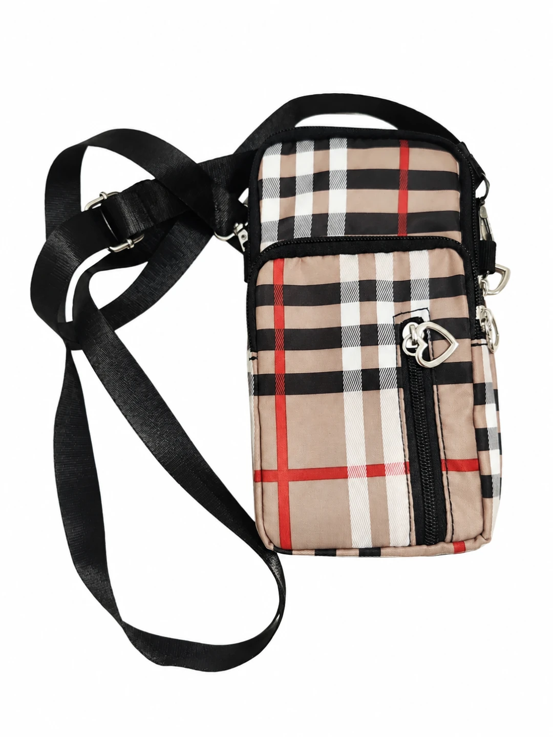 Plaid Crossbody Bag