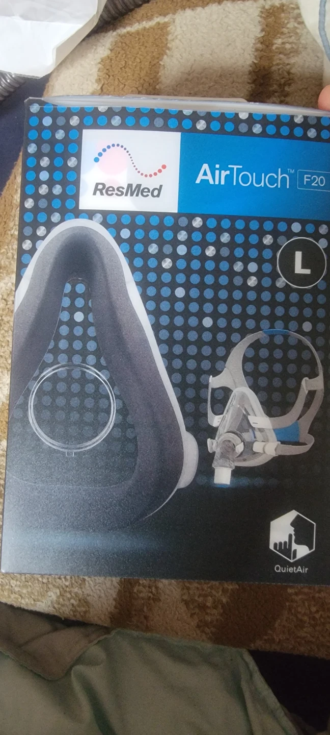 ResMed AirTouch F20 CPAP Mask Large W Frame (No Headgear)