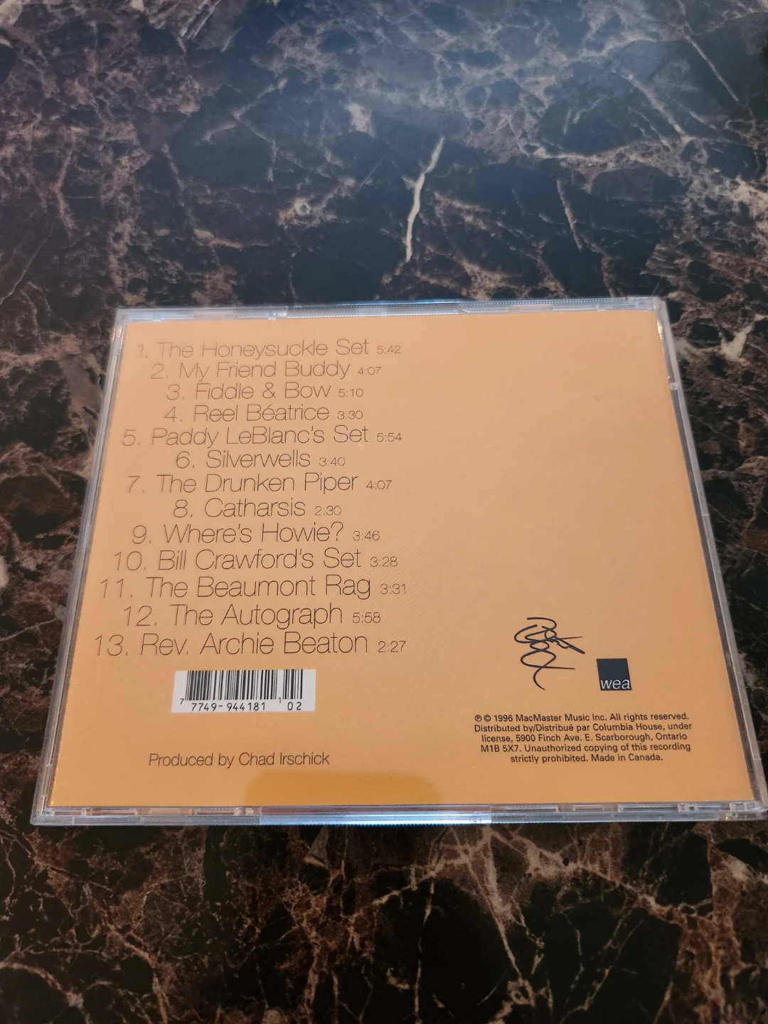 Natalie MacMaster No Boundaries CD - photo 2