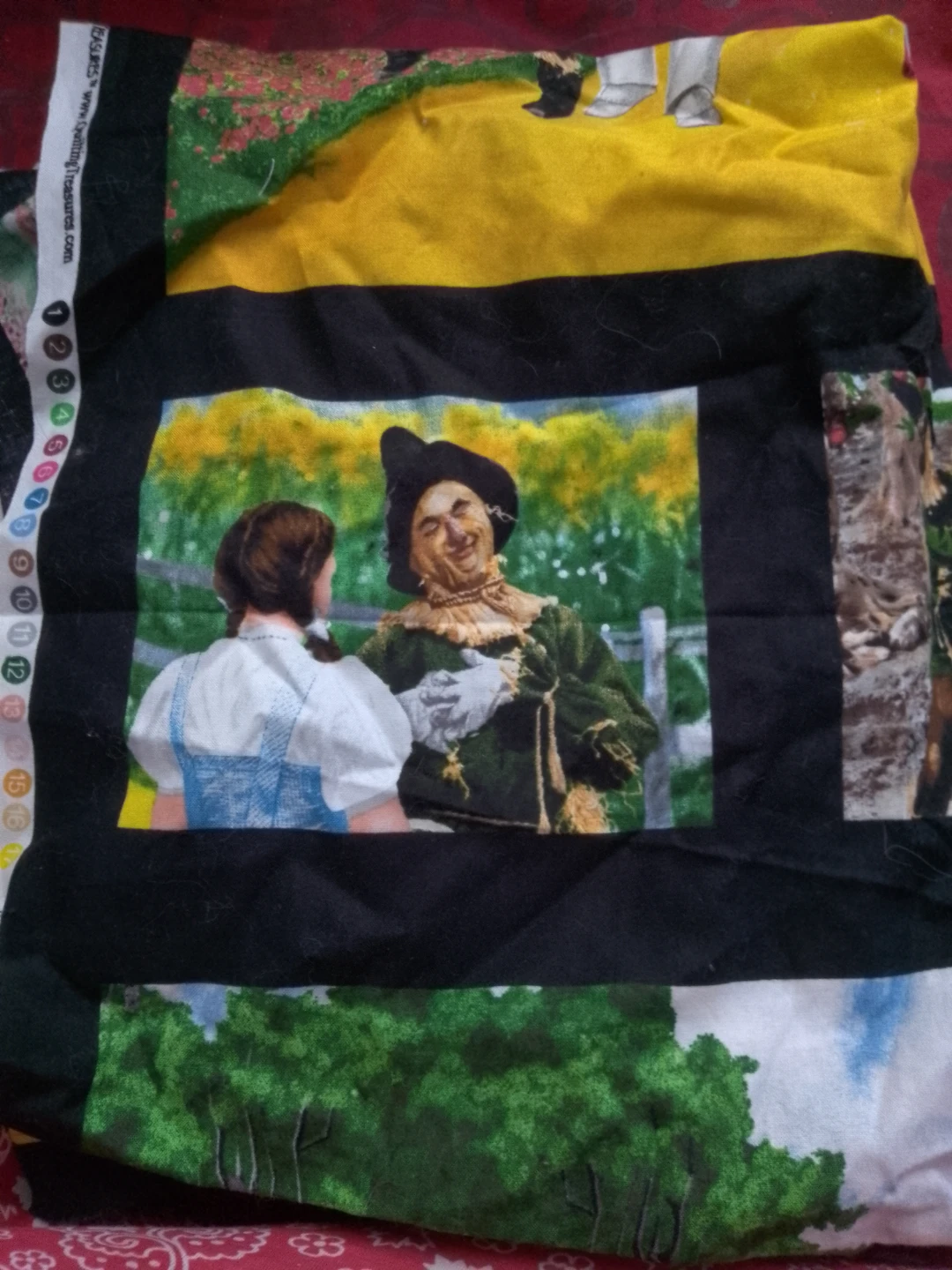 Quilting Treasures Wizard of Oz Fabric Panel 🏈