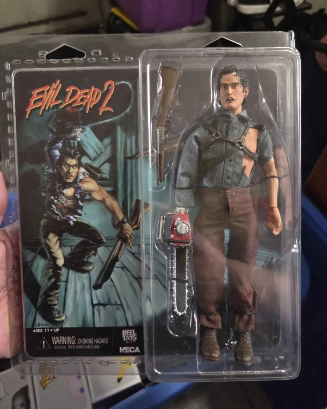 NECA Evil Dead 2 Hero Ash and Deadite Ash  Action Figures