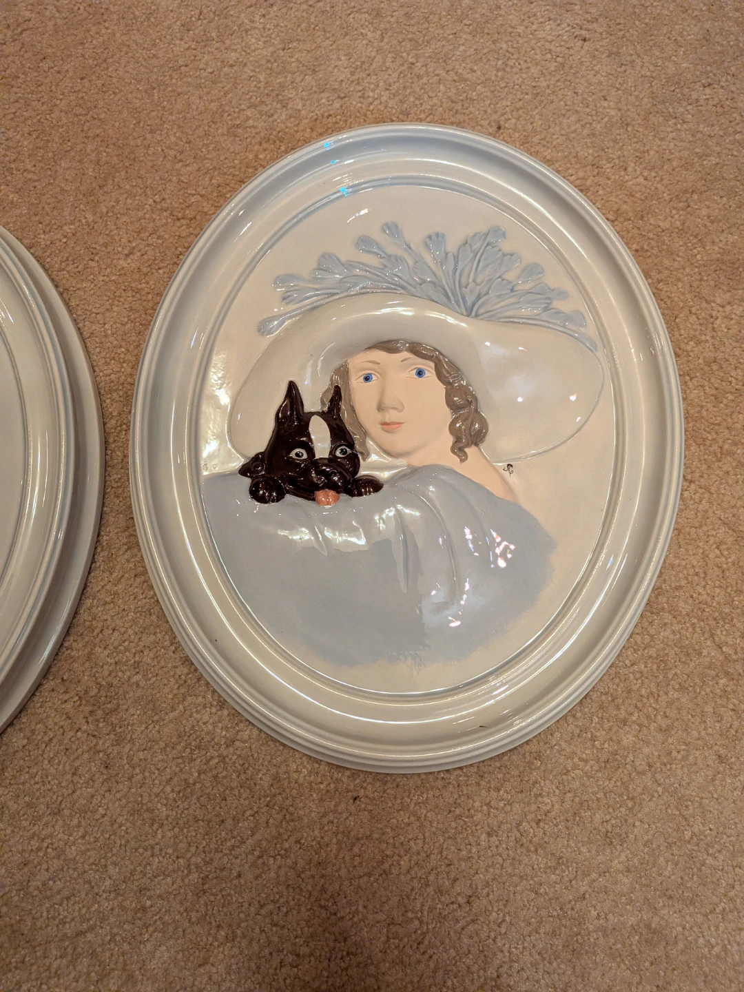 Vintage 1975 Duncan Ceramic Wall Plaques - photo 3