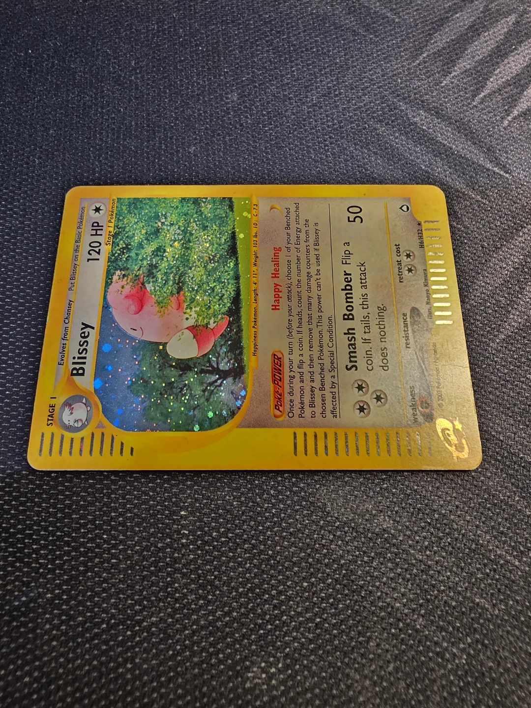 Pokemon Aquapolis Blissey Holo Card - photo 3