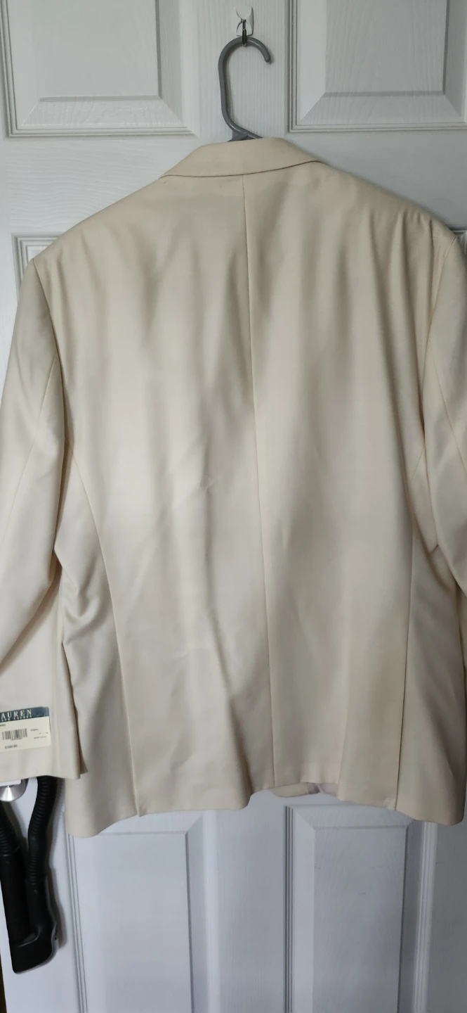 Lauren Ralph Lauren Cream Sport Coat 44R - photo 4