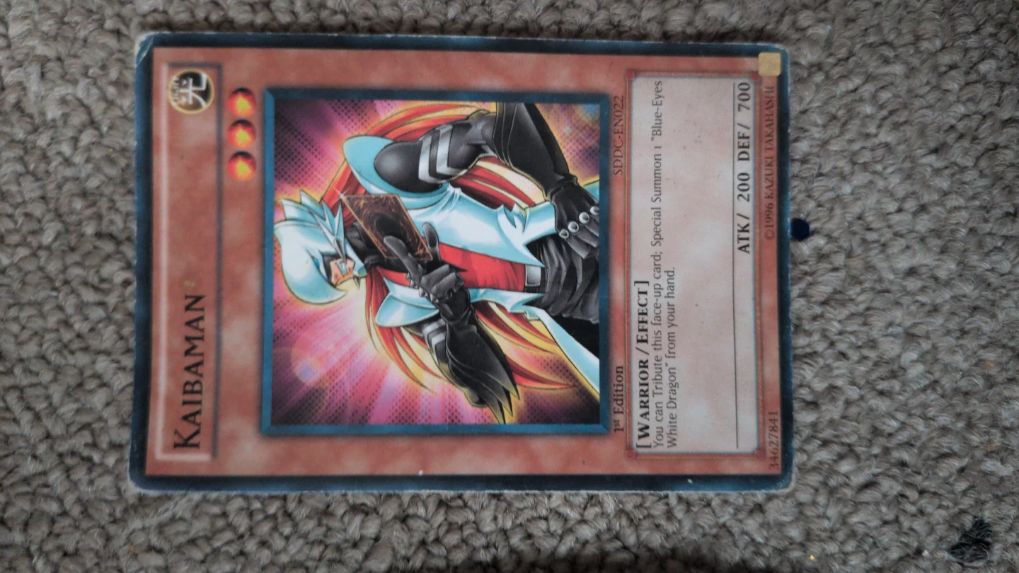 Yu-Gi-Oh! Kaibaman SDDC-EN022 1st Edition Card