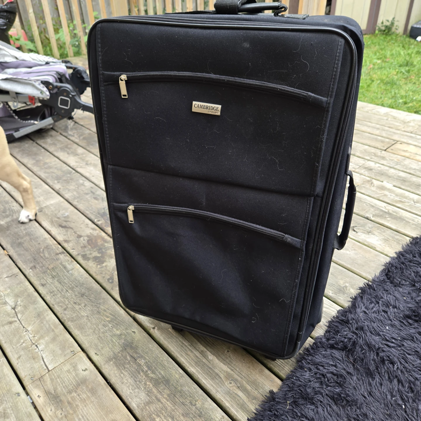 Cambridge Travelware Black Luggage