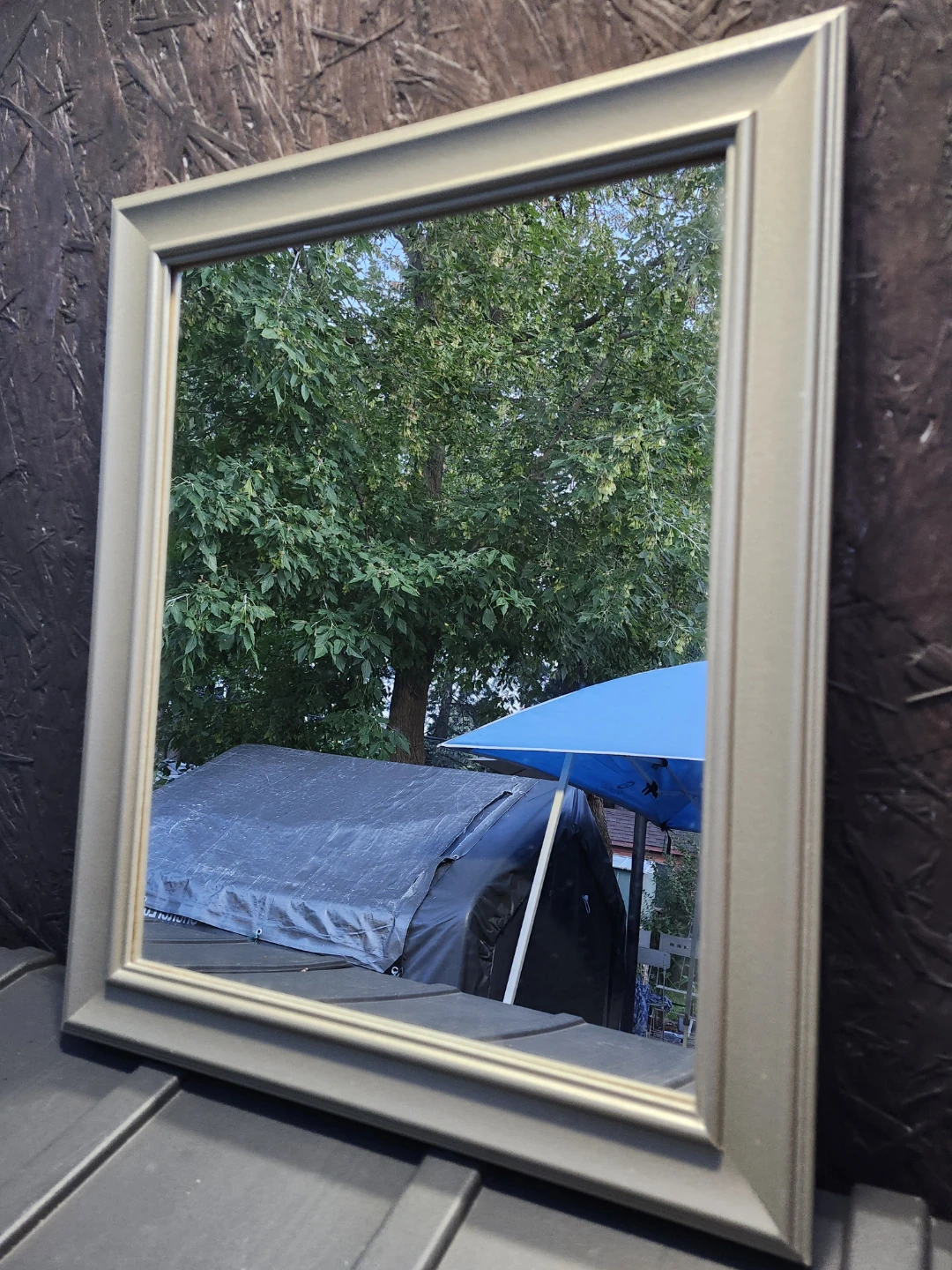 Wall Mirror with Frame 30 x 22 in - photo 3